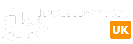 Truck Recovery UK Logo White